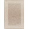 imageLivabliss Sawyer Outdoor Border Modern Area Rug 53quot x 7 Khaki