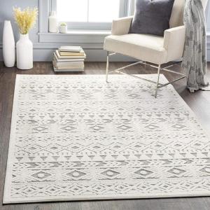 imageArtistic Weavers Keshori Outdoor Bohemian Area Rug 710quot x 10 Medium GrayMedium Gray