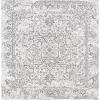 imageArtistic Weavers Alora Updated Traditional Area Rug 67quot Square Gray and Beige