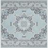 imageArtistic Weavers Maritza Medallion IndoorOutdoor Area Rug 73quot Square Blue