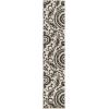 imageLivabliss Alysia Outdoor Damask Area Rug73quot SquareCreamGrayCream  Black