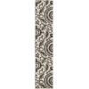 imageLivabliss Alysia Outdoor Damask Area Rug73quot SquareCreamGrayCream  Black