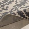 imageLivabliss Alysia Outdoor Damask Area Rug73quot SquareCreamGrayCream  Black