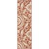 imageLivabliss Alysia Outdoor Damask Area Rug73quot SquareCreamGrayCream  Black
