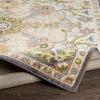 imageLivabliss Donte Floral Medallion Area Rug 53quot Square Terracotta