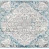 imageLivabliss Eiluned Vintage Medallion Area Rug53quot SquareSky Blue