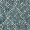 imageLivabliss Yesina Bohemian Outdoor Area Rug710quot Square Aqua2 x 211