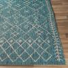 imageLivabliss Yesina Bohemian Outdoor Area Rug710quot Square Aqua67 Round