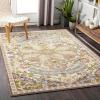 imageLivabliss Donte Floral Medallion Area Rug 53quot Square Terracotta