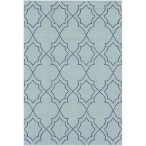imageGeorgia Green Indoor  Outdoor Area Rug 73quot SquareBlue