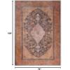 imageArtistic Weavers Bonita Vintage Oriental Area Rug 710quot x 102quot ClayClay