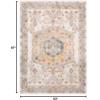 imageArtistic Weavers Youver Khaki Area Rug 710quot x 103quotKhaki
