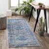 imageLivabliss Desta Vintage Oriental Area Rug10 x 14BlueWhiteBlueGrey