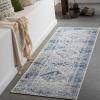 imageLivabliss Desta Vintage Oriental Area Rug10 x 14BlueWhiteBlueWhite
