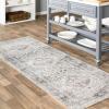imageLivabliss Desta Vintage Oriental Area Rug10 x 14BlueWhiteCharcoal