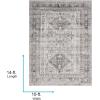 imageLivabliss Desta Vintage Oriental Area Rug10 x 14BlueWhiteCharcoal