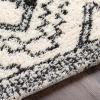 imageLivabliss Moroccan Soft Ana Maria Shag Area Rug 8 x 10 CreamCharcoal8 x 10