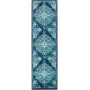 imageLivabliss Zephyrus Area Rug 710quot x 112quot TealBlue22 x 77