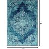 imageLivabliss Zephyrus Area Rug 710quot x 112quot TealBlue53 x 79
