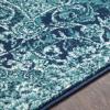 imageLivabliss Zephyrus Area Rug 710quot x 112quot TealBlue67 x 96
