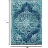 imageLivabliss Zephyrus Area Rug 710quot x 112quot TealBlue710 x 112