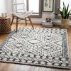 imageLivabliss Moroccan Soft Ana Maria Shag Area Rug 8 x 10 CreamCharcoal7 x 9