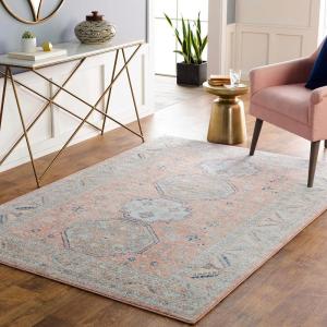 imageLivabliss Gemina Area Rug 67quot x 9 BlushBeige