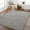 imageLivabliss Sarasota Modern Area Rug 5 x 7 Black 5 x 7Blue