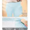 imageLALAGEN Plus Size Leggings for Women with PocketsHigh Waisted 78 Leggings Tummy Control Workout Gym Yoga PantsPastel Blue