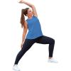 imageLALAGEN Plus Size Womens Workout Tank Tops Sleeveless Flowy Yoga Athletic Running ShirtsZbright Blue