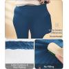 imageLALAGEN Women Plus Size Biker Shorts with Pockets  Tummy Control Gym Workout Running Yoga Volleyball Athletic ShortsDark Blue