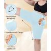 imageLALAGEN Women Plus Size Biker Shorts with Pockets  Tummy Control Gym Workout Running Yoga Volleyball Athletic ShortsZpastel Blue