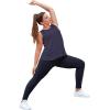 imageLALAGEN Plus Size Womens Workout Tank Tops Sleeveless Summer Loose Fit Flowy Yoga Athletic Running ShirtsNavy