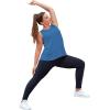 imageLALAGEN Plus Size Womens Workout Tank Tops Sleeveless Summer Loose Fit Flowy Yoga Athletic Running ShirtsZbright Blue