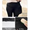imageLALAGEN Plus Size Leggings for Women with PocketsHigh Waisted Compression Tummy Control Workout Gym 78 Length Yoga PantsBlack