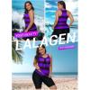 imageLALAGEN Womens 2025 Plus Size Tankini Swimsuits Rash Guard Capris Athletic Two Piece Swimwear Bathing Suits for Women S5XPurple