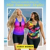image:imageWomens 2026 Plus Size Tankini Swimsuits Rash Guard Capris Athletic Two Piece Swimwear Bathing Suits for Women S5XInk Colorful