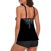 image:imageWomens Plus Size Tankini Swimsuit Two Piece Bathing Suits Swim Tank Top with Boy ShortZblack Small Floral