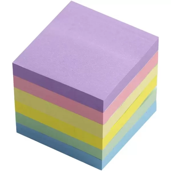 Vanpad 24 Pack Sticky Notes 2x2 in Pastel Post Stickies It Super Sticking Power Memo Pads Its Strong Adhesive 70 Sheetspad2x2 Pastel