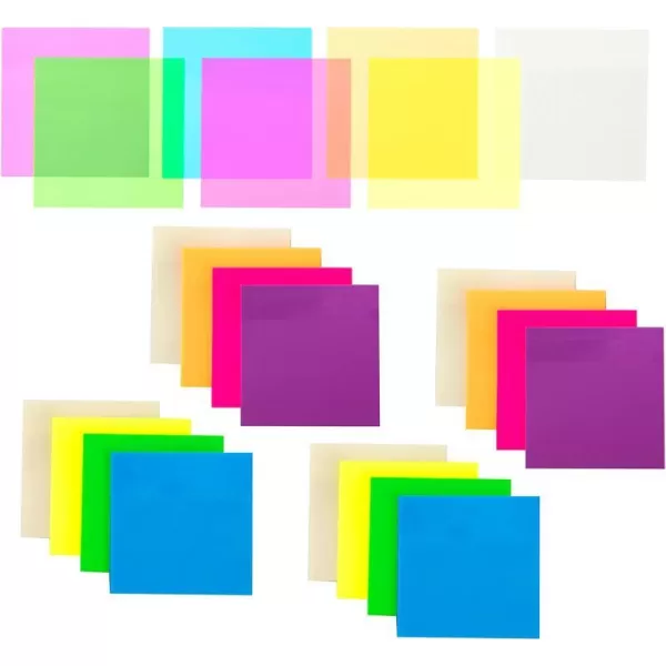 16 Pack 3x3 in Transparent Sticky Notes Translucent Pads Clear See Through SelfAdhesive Pad16 Pack 3x3 in Transparent Sticky Notes Translucent Pads Clear See Through SelfAdhesive Pad