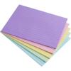 imageVanpad Lined Sticky Notes 6X8 in Pastel Ruled Post Stickies Super Sticking Power Memo Pads Strong Adhesive 5 PadsPack 28 Sheetspad6x8 Pastel Lined