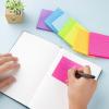 imageLined Sticky Notes 3x3 in Bright Ruled Stickies Colorful Super Sticking Power Memo Pads 82 Sheetspad 8 PadsPackBright