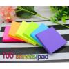 imageSticky Notes 3x3 InchesBright Colors SelfStick Pads Easy to Post for Home Office Notebook 100 SheetsPad12 Pads1200 SheetMulticolored