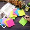 image12 Pads Lined Sticky Notes 4x4 in 6 Bright Colors SelfStick Note Pads Strong Adhesive 47 SheetsPad36