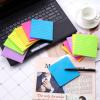 image12 Pads Lined Sticky Notes 4x4 in 6 Bright Colors SelfStick Note Pads Strong Adhesive 47 SheetsPad36