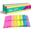 image56 Pads Sticky Notes Bulk 3x3 in Post Bright Stickies Colorful Super Sticking Power Memo Pads Strong Adhesive56