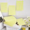 image12 Pads Sticky Notes 4X6 in Yellow Stickies Super Sticking Power Memo Pads Strong Adhesive36