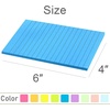 image:image18 Pack Lined Sticky Notes 4x6 inLarge Notepads with LinesRuled Stickies Super Sticking PowerOffice School Memo Note Pads Bright ColorsPost on Windows DoorsRecyclableEasy to Write onMulti Color