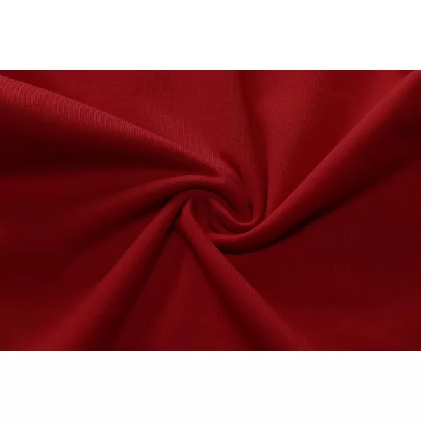 Herou Women Summer Slim Sleeveless Scoop Neck ALine Flare Sun Dresses0red
