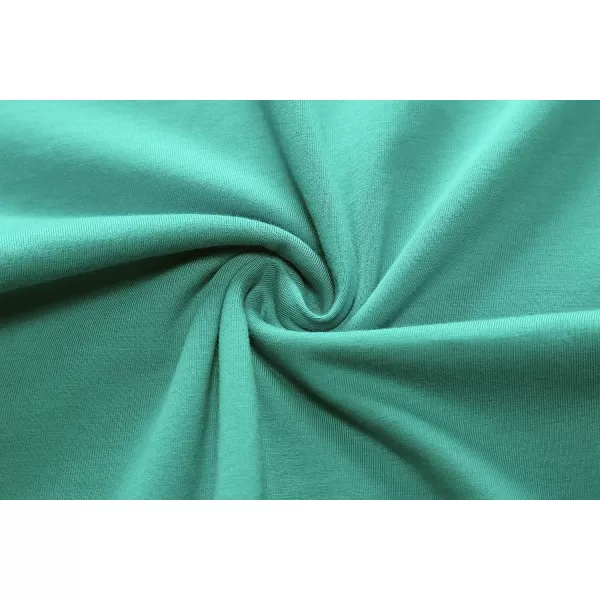 Herou Women Summer Slim Sleeveless Scoop Neck ALine Flare Sun DressesLake Green